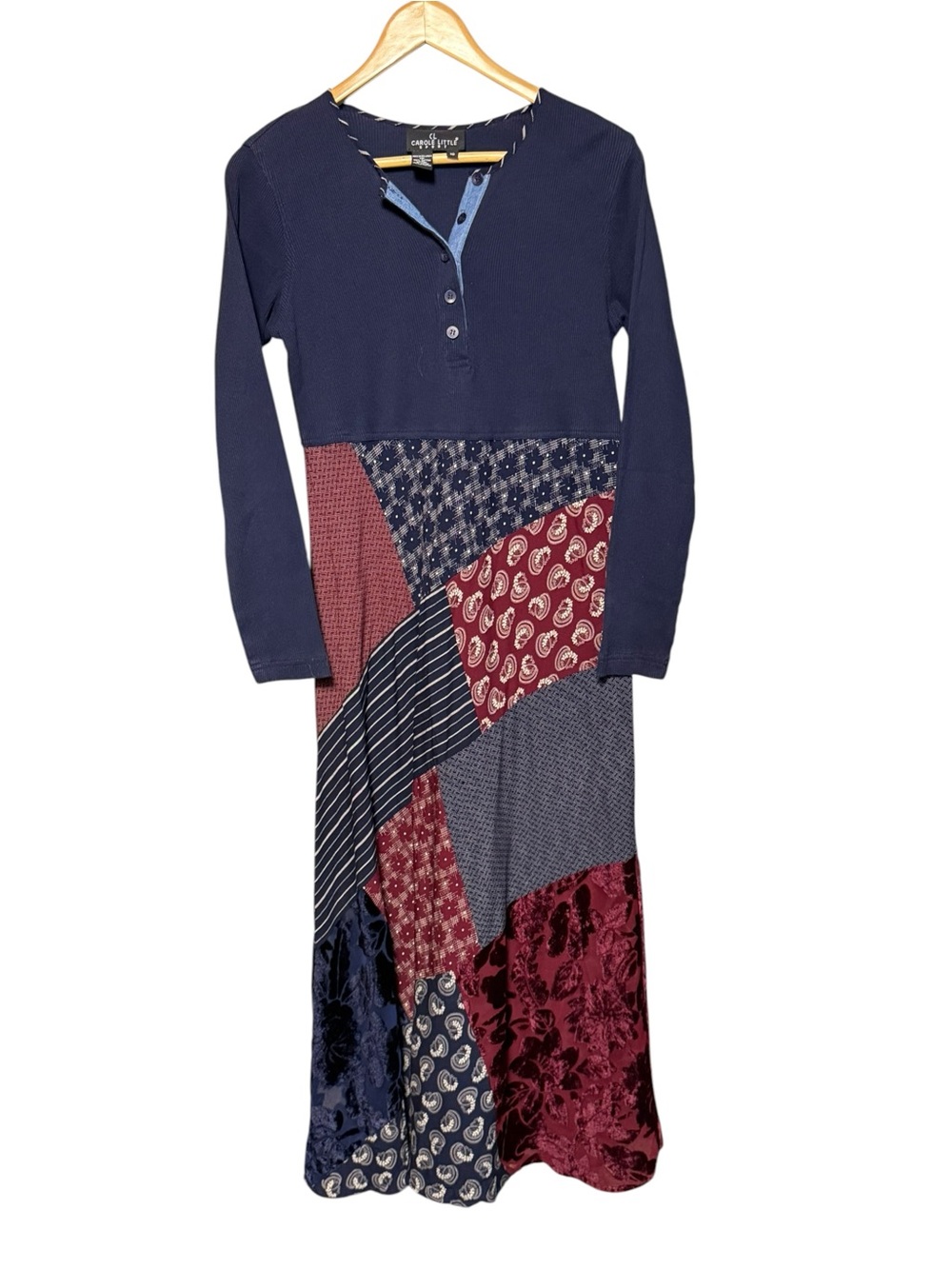 Carol Little Sport Patchwork Maxi Dress Size 10